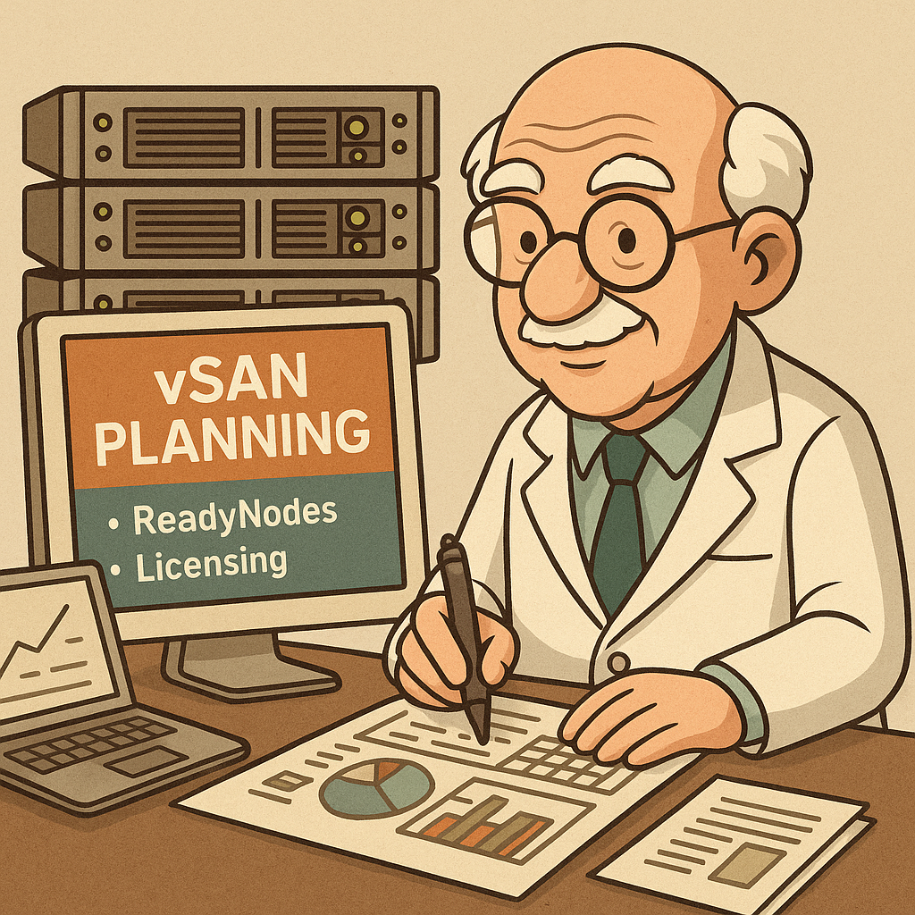 vSAN Planlaması: Disk mi Alıyoruz, Node mu Diziyoruz?