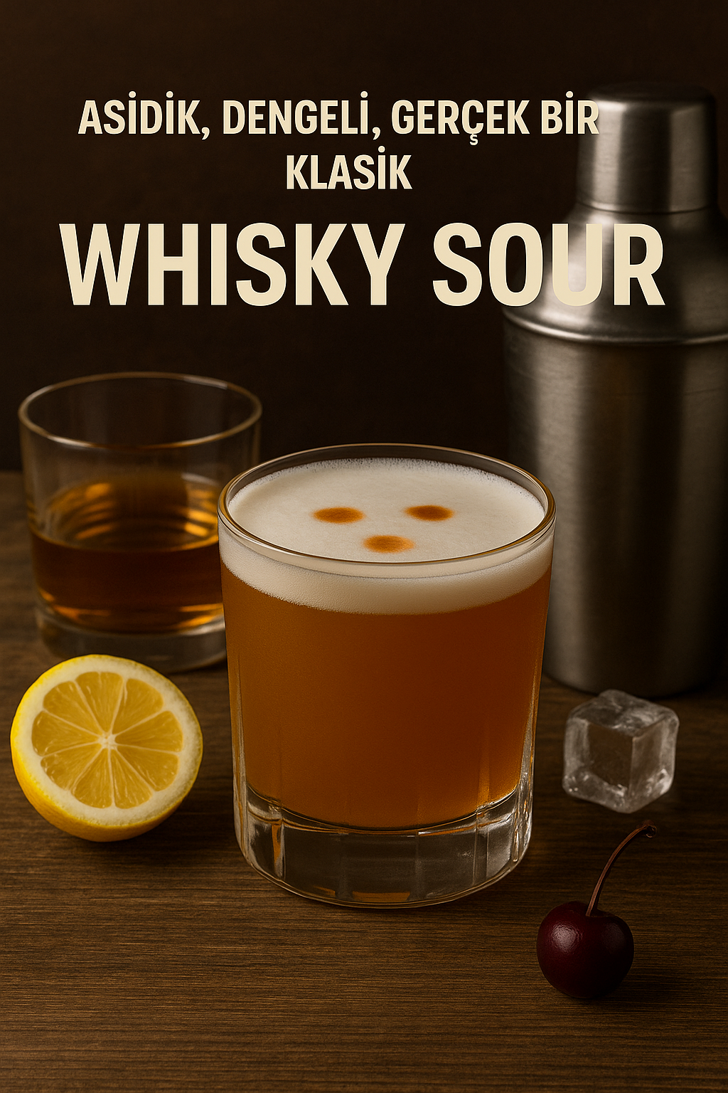 Asidik, Dengeli, Gerçek Bir Klasik: Whisky Sour